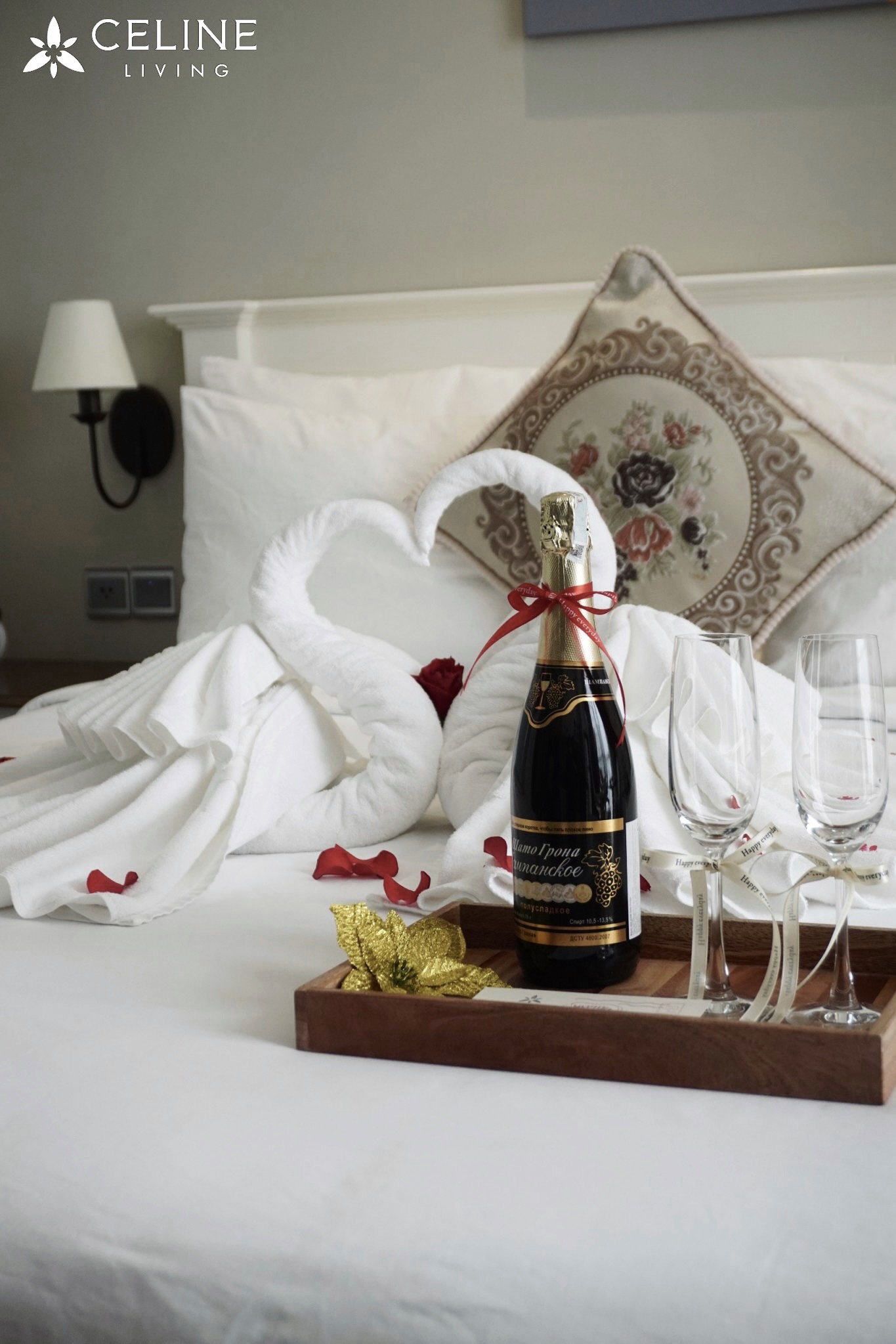 Buổi tối hẹn hè có rượu vang tại Celine Living
